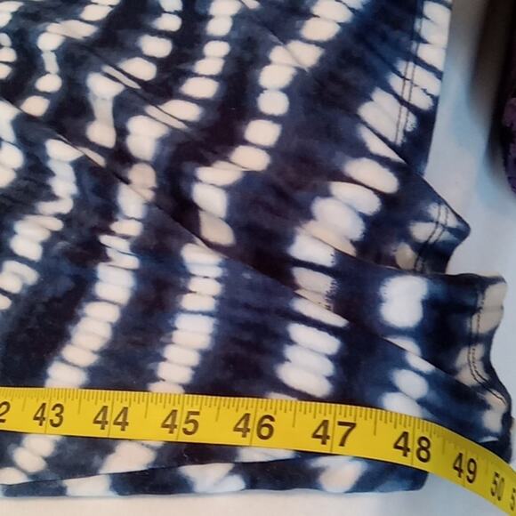 Style & Co. Women's Blue tie dye Medium Sleeveless Maxi dress. Beachy, Atleisure - Picture 6 of 6